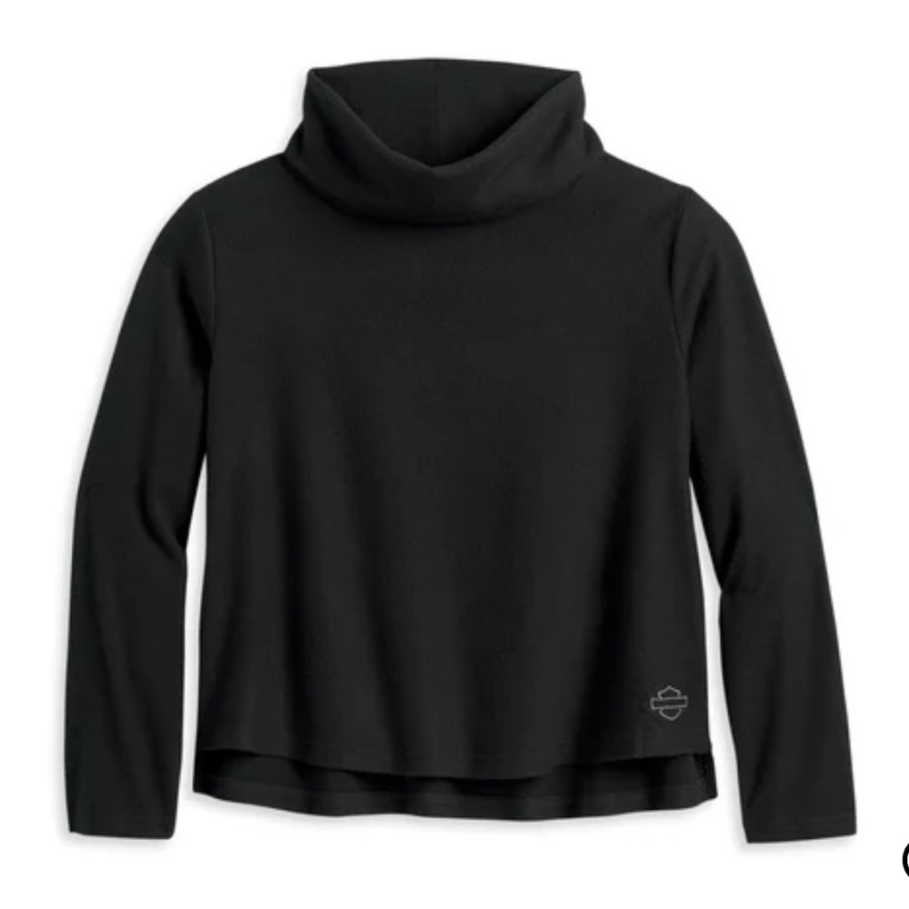 Harley-Davidson Women's Iron Bond Turtleneck - Black Beauty